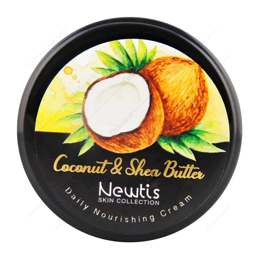 کرم مرطوب کننده مغذی روزانه نیوتیس عصاره نارگیل و شی باتر